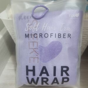 Purple Microfiber Hair Wrap